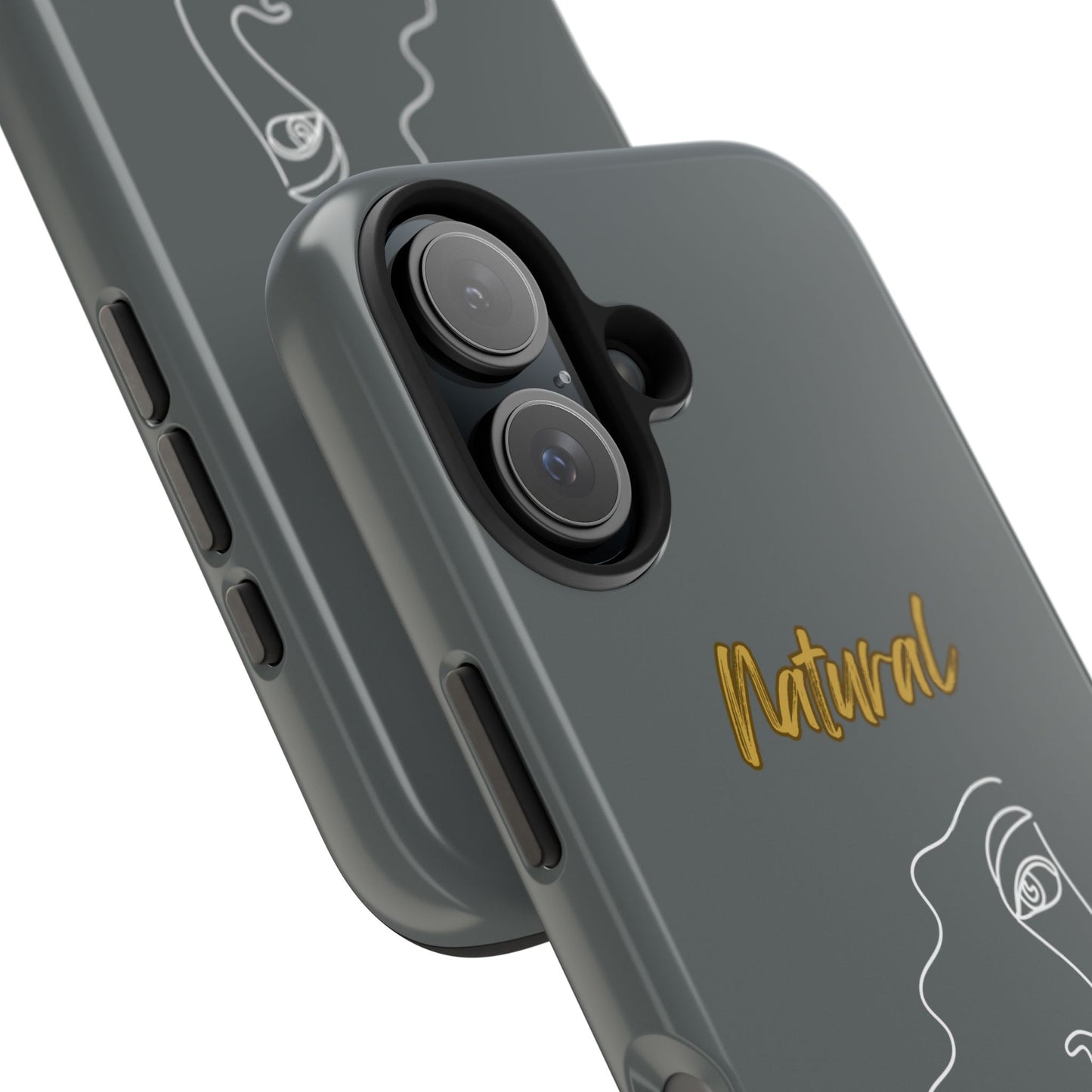 Natural Woman Peekaboo (WL)Tough Phone Cases DARK GREY