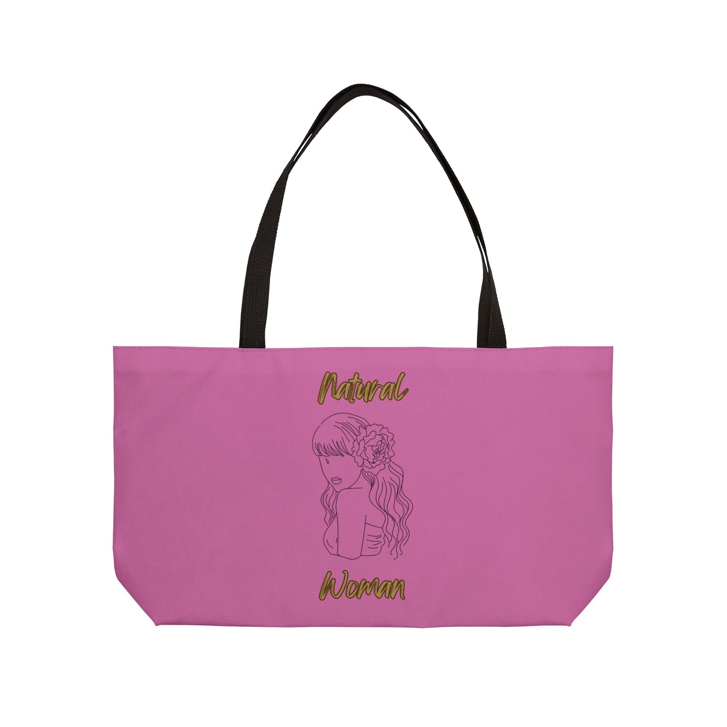 Natural Woman Newness (BL) Weekender Tote Bag LIGHT PINK