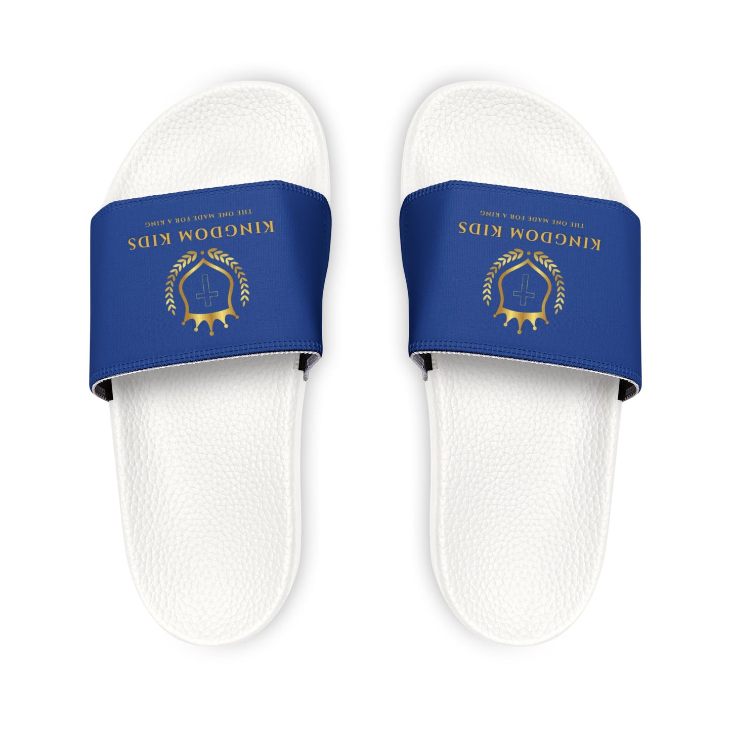 Kingdom Kids Youth Removable-Strap Sandals (Dark Blue)