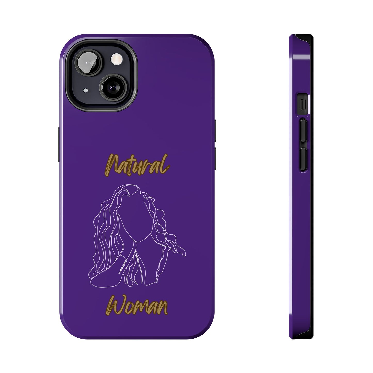 Natural Woman Relaxed (WL) Tough Phone Cases PURPLE