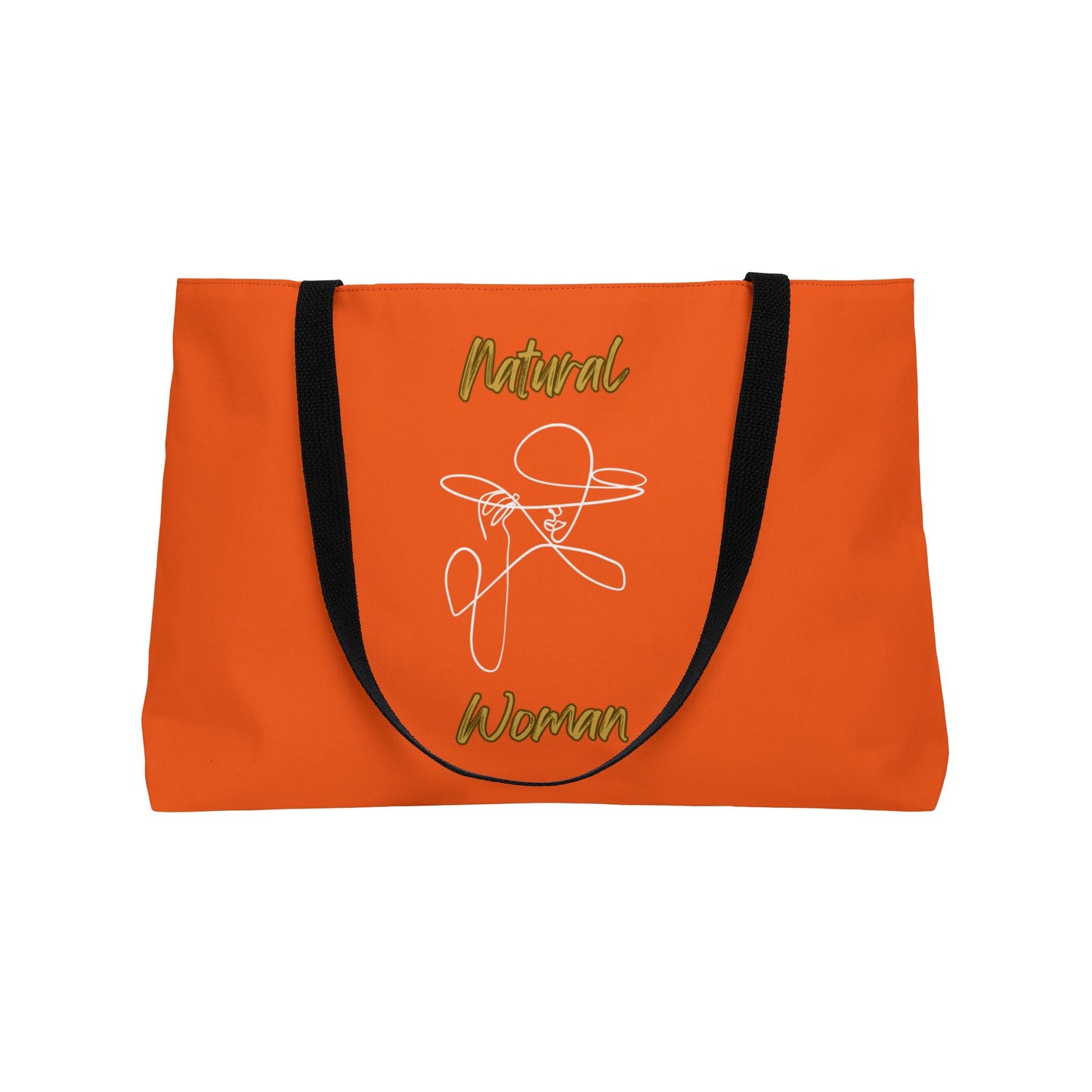 Natural Woman An Original (WL) Weekender Tote Bag ORANGE