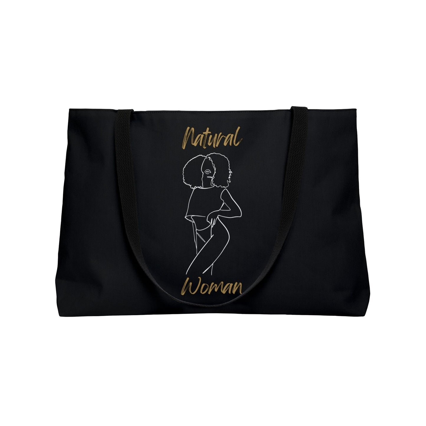 Natural Woman Pose (BL) Weekender Tote Bag BLACK