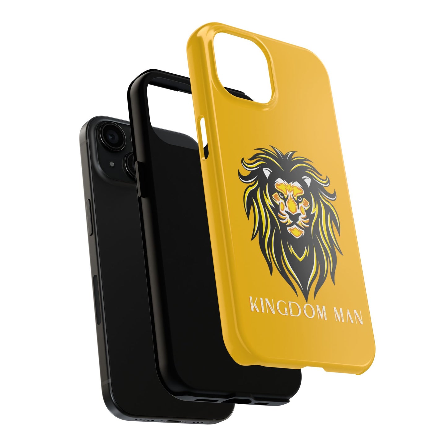 Kingdom Man (White-Gold Label) Tough Phone Case YELLOW