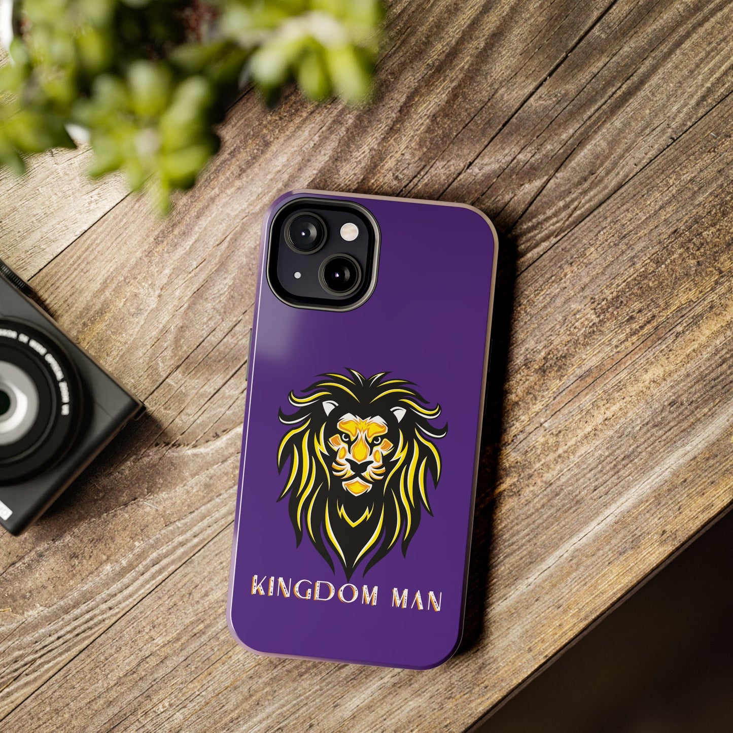 Kingdom Man (White-Gold Label) Tough Phone Case PURPLE