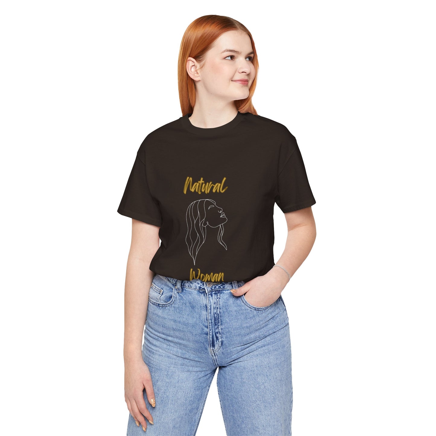 Natural Woman Breeze on Face (WL) Short Sleeve T-Shirt