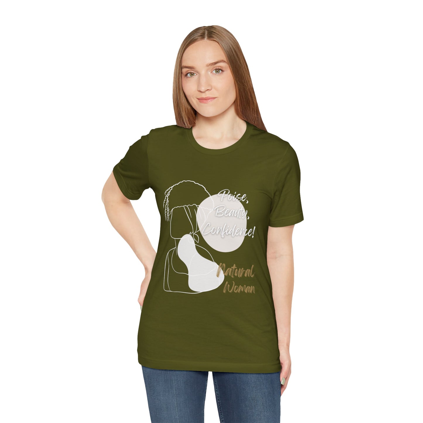 Natural Woman Puff (WL) Short Sleeve T-Shirt