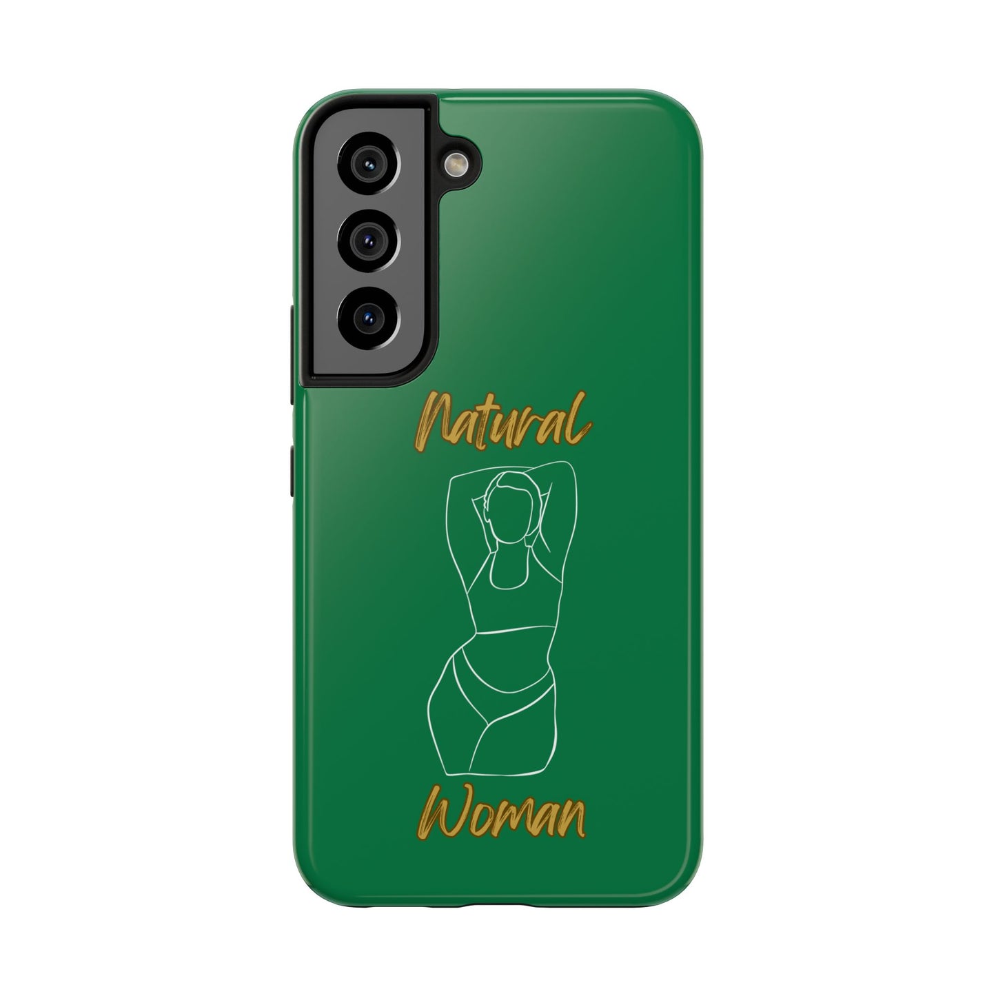 Natural Woman I Love Me (WL)Tough Phone Cases DARK GREEN