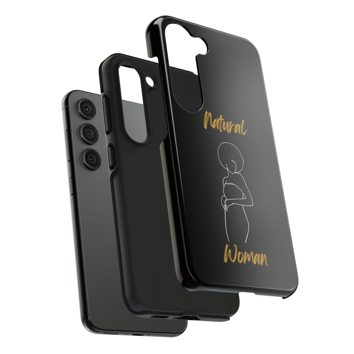 Natural Woman Sho Nuff (WL)Tough Phone Cases BLACK