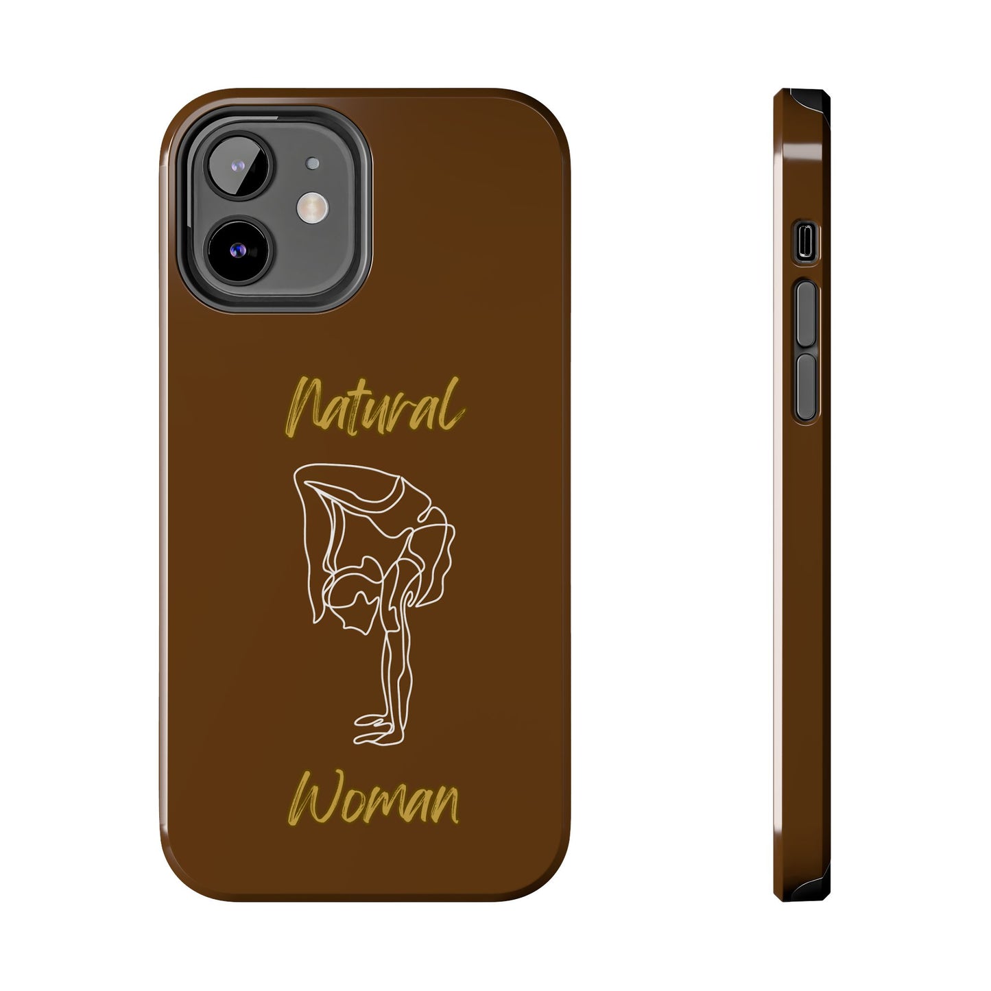 Natural Woman Flexible (WL)Tough Phone Cases BROWN