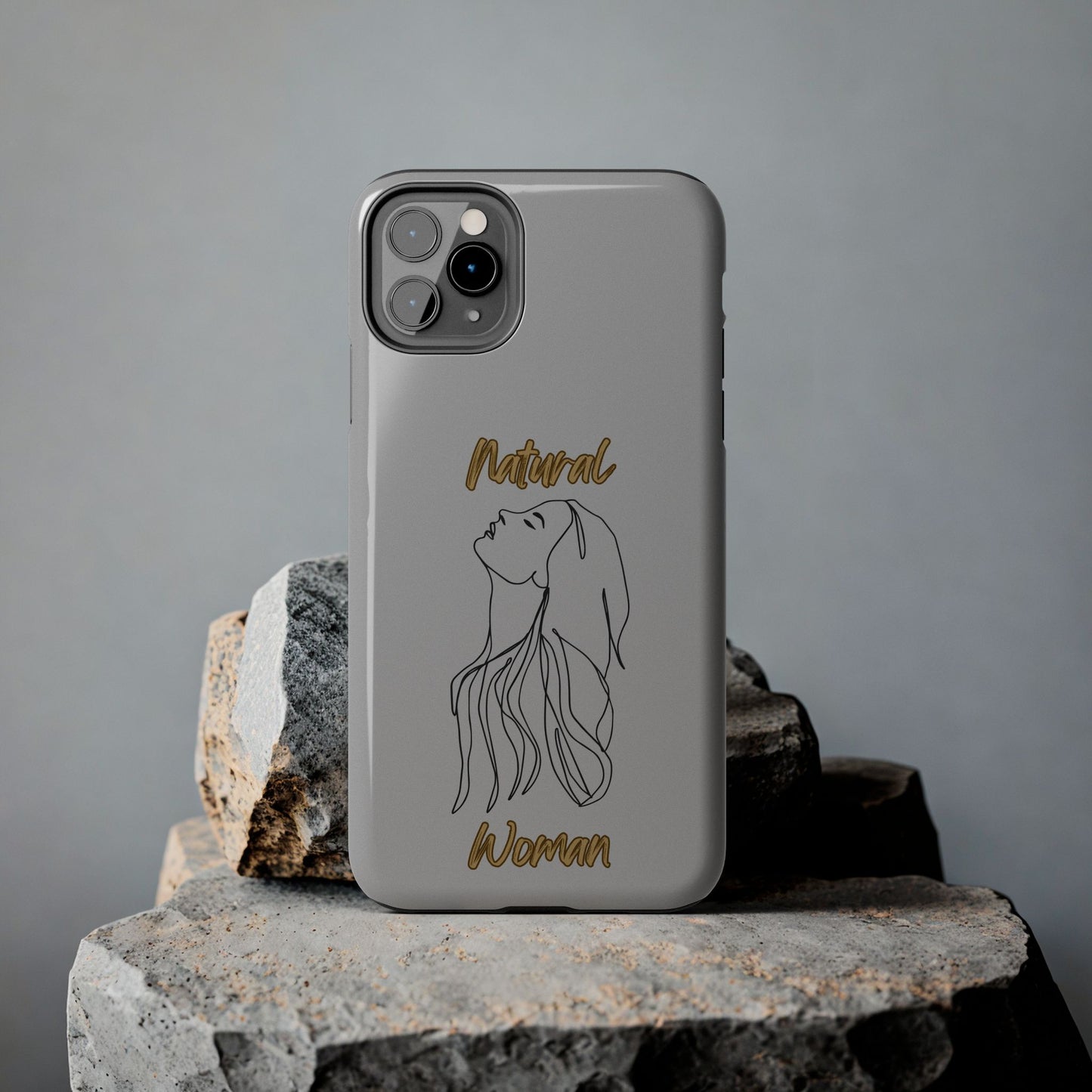 Natural Woman Appreciation (BL) Tough Phone Cases LIGHT GREY