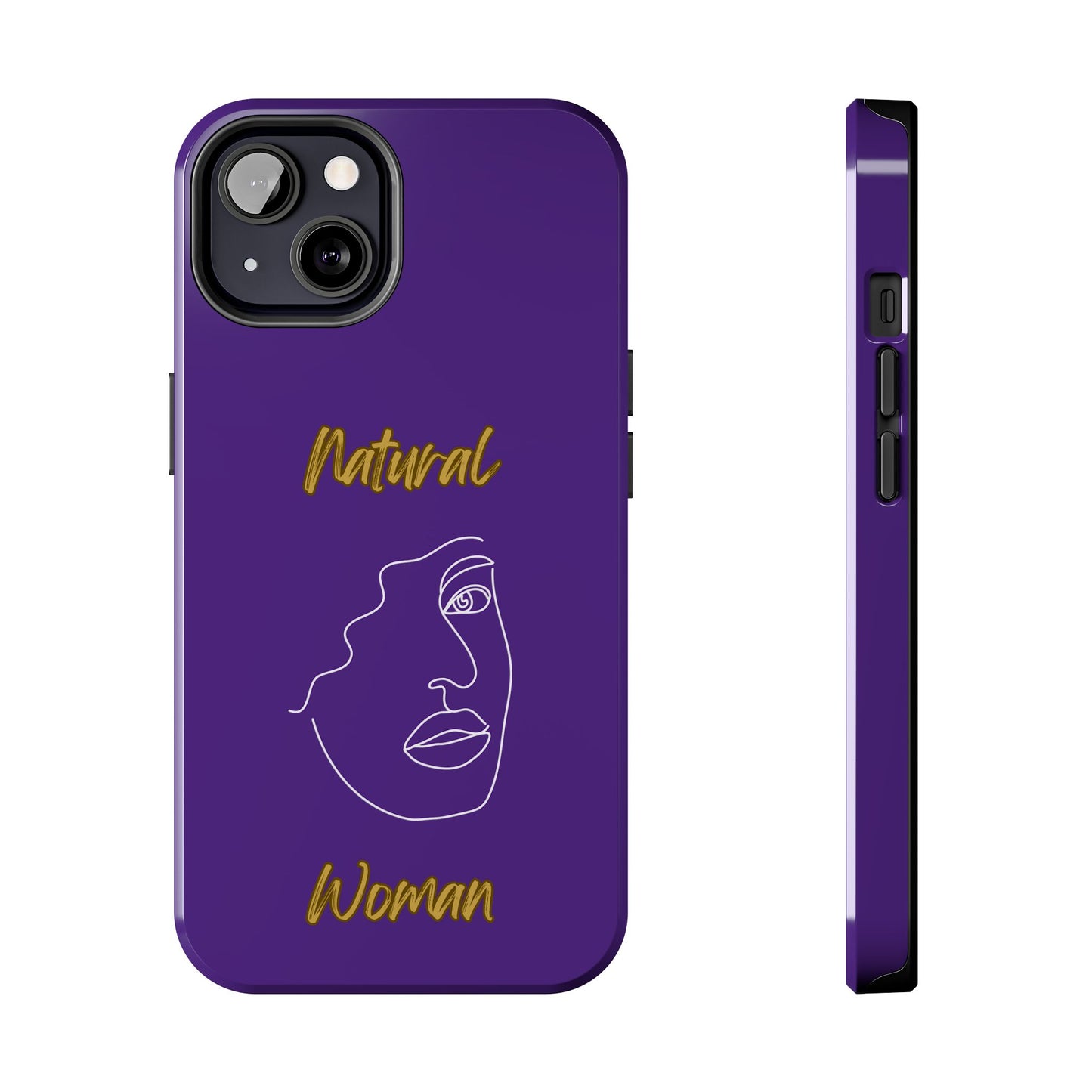 Natural Woman Peekaboo (WL)Tough Phone Cases PURPLE