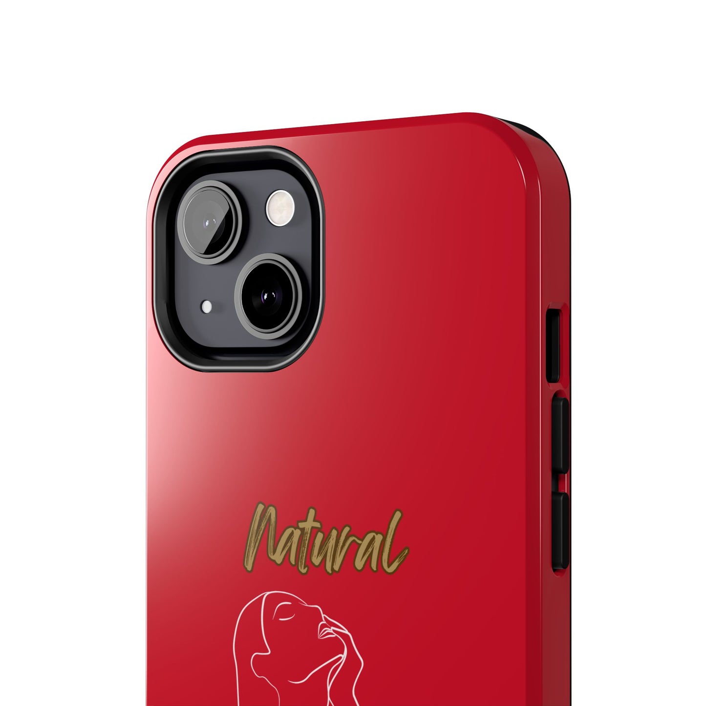Natural Woman Thank You (WL) Tough Phone Cases DARK RED