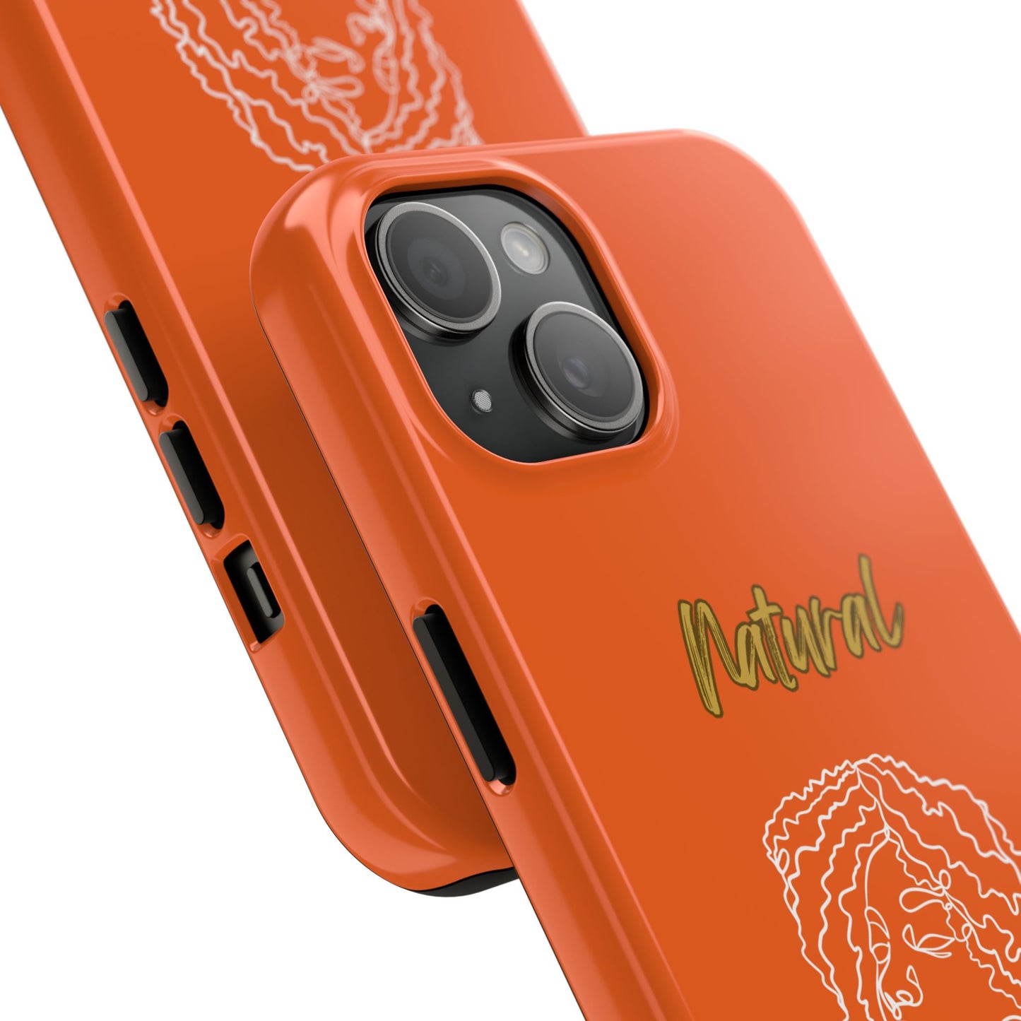 Natural Woman Naturally Me (WL)Tough Phone Cases ORANGE