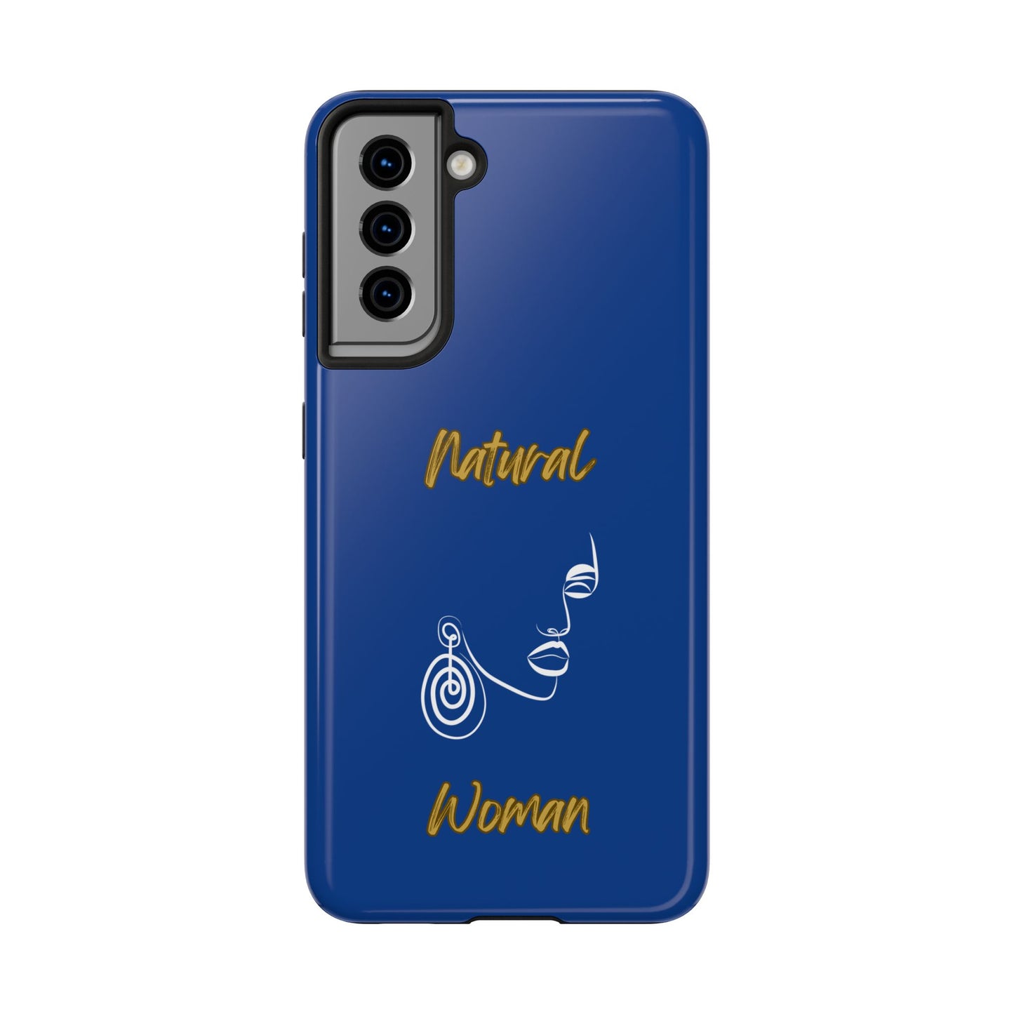 Natural Woman Music In My Soul (WL)Tough Phone Cases DARK BLUE