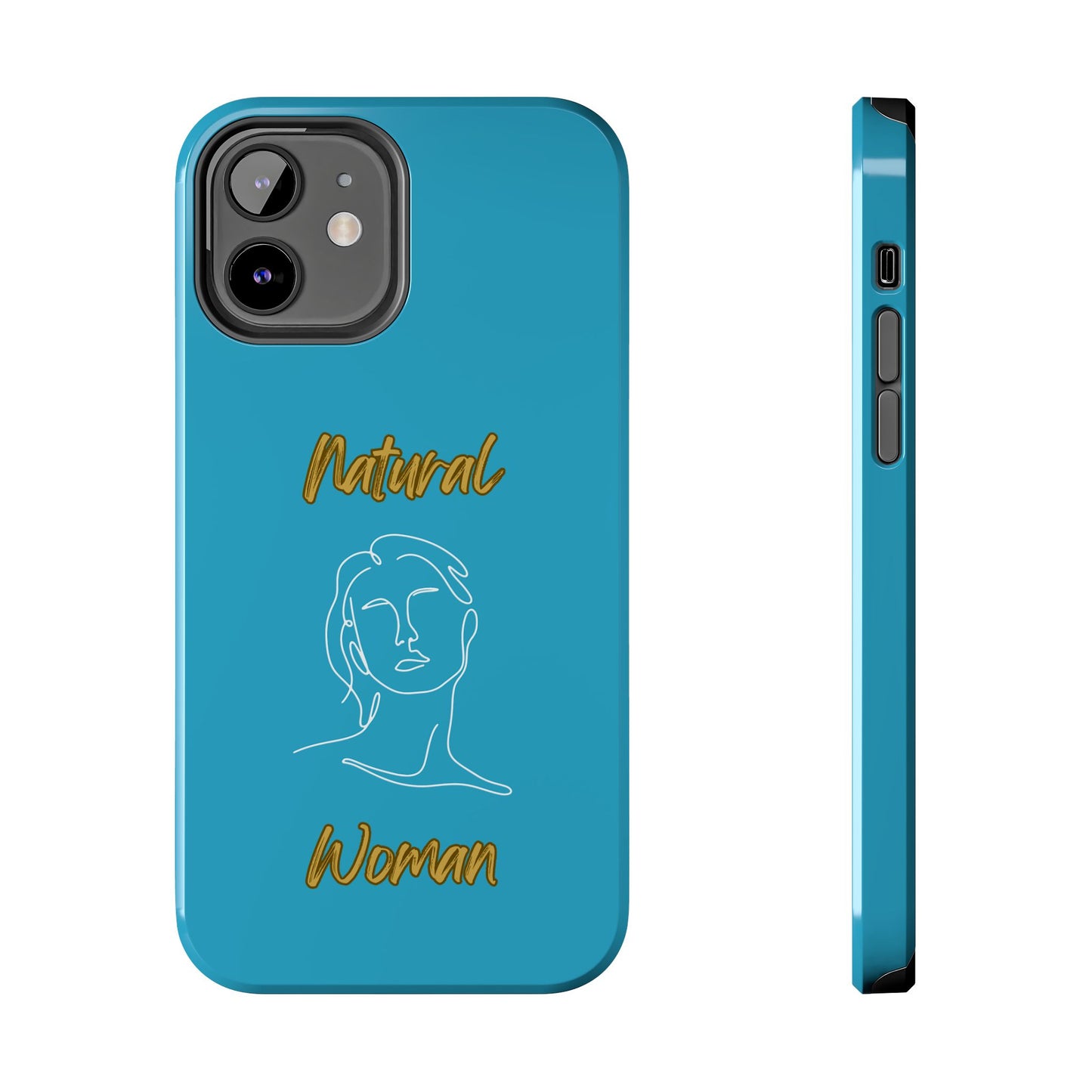 Natural Woman Hello (WL)Tough Phone Cases TURQUOISE