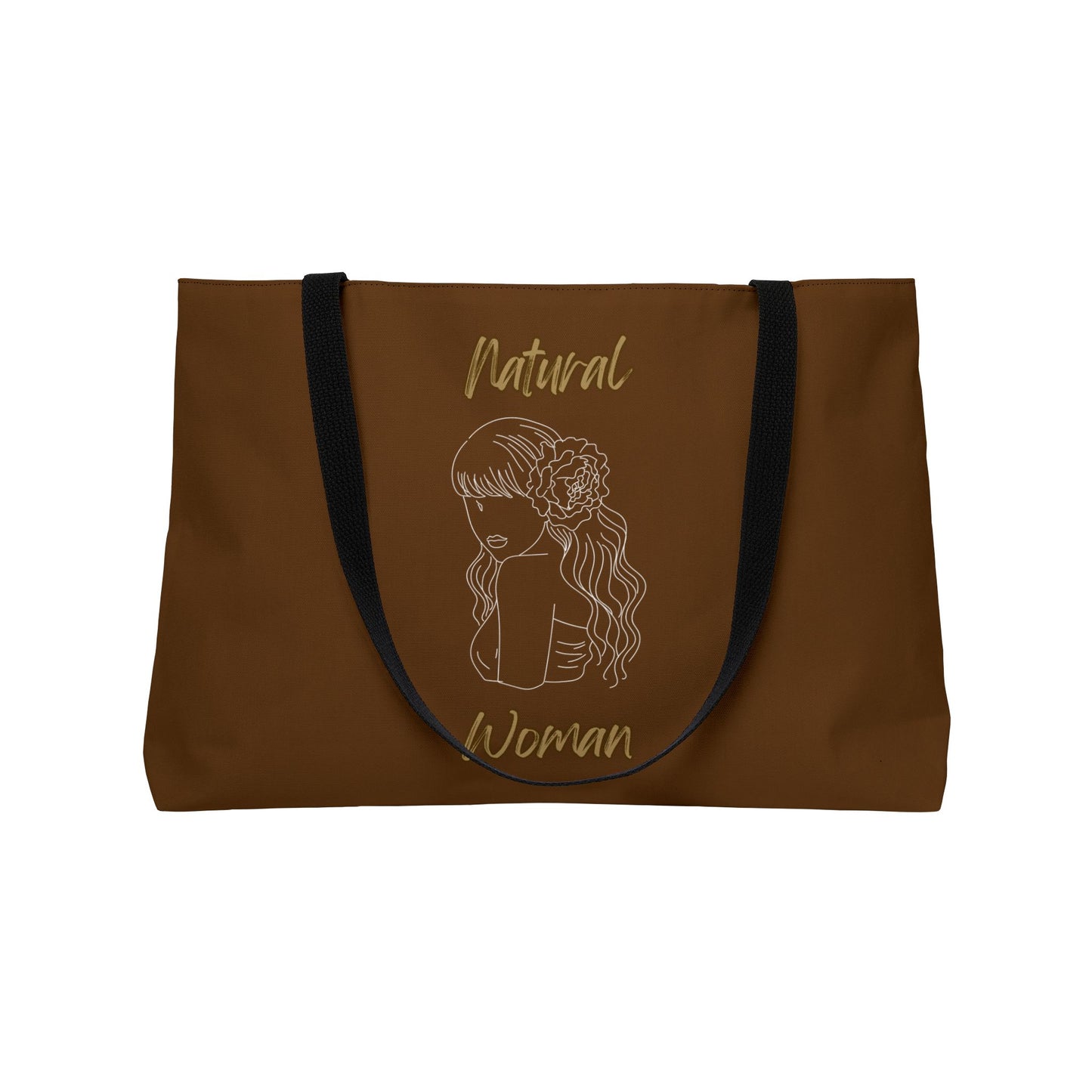 Natural Woman Newness (WL) Weekender Tote Bag BROWN