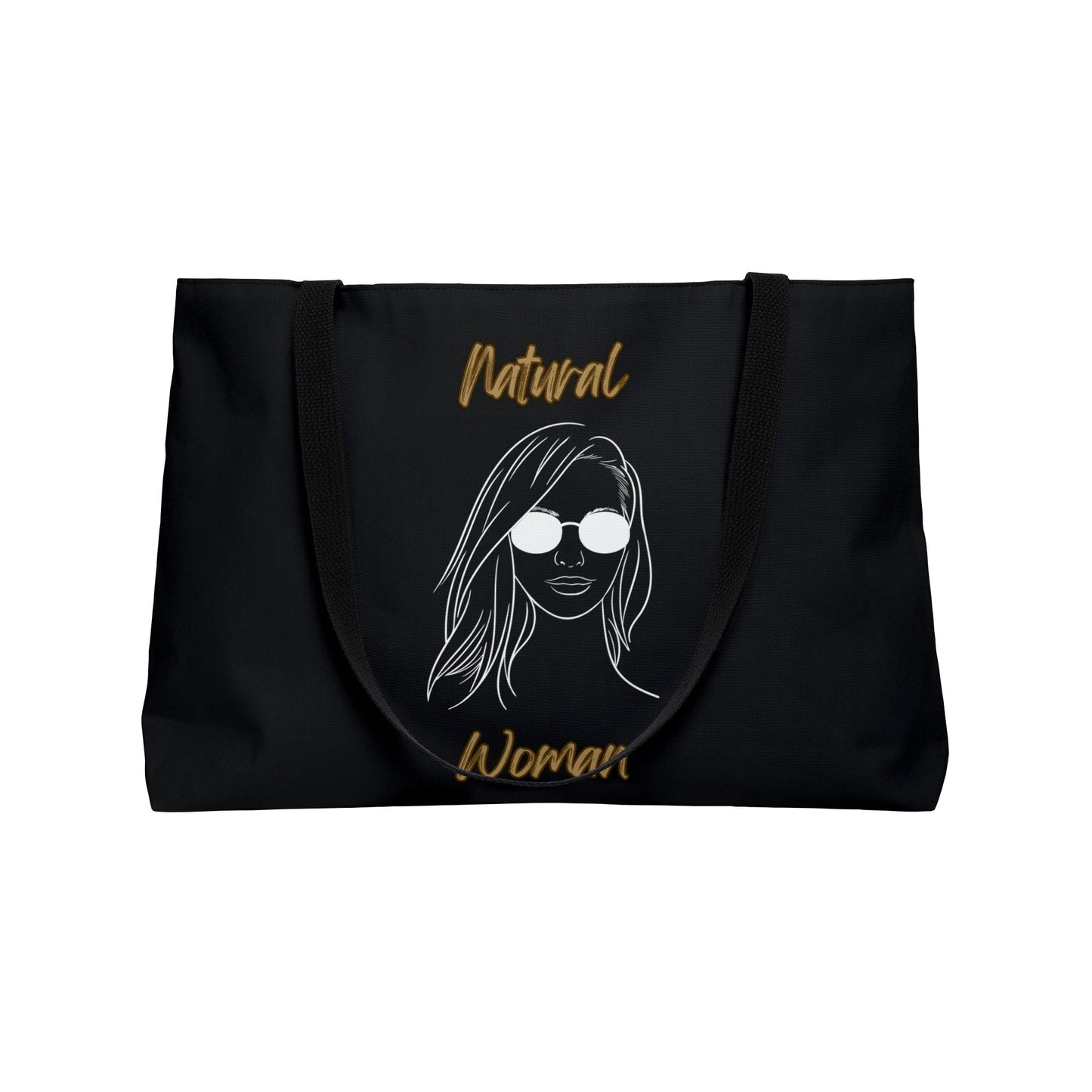 Natural Woman Shades (WL) Weekender Tote Bag BLACK