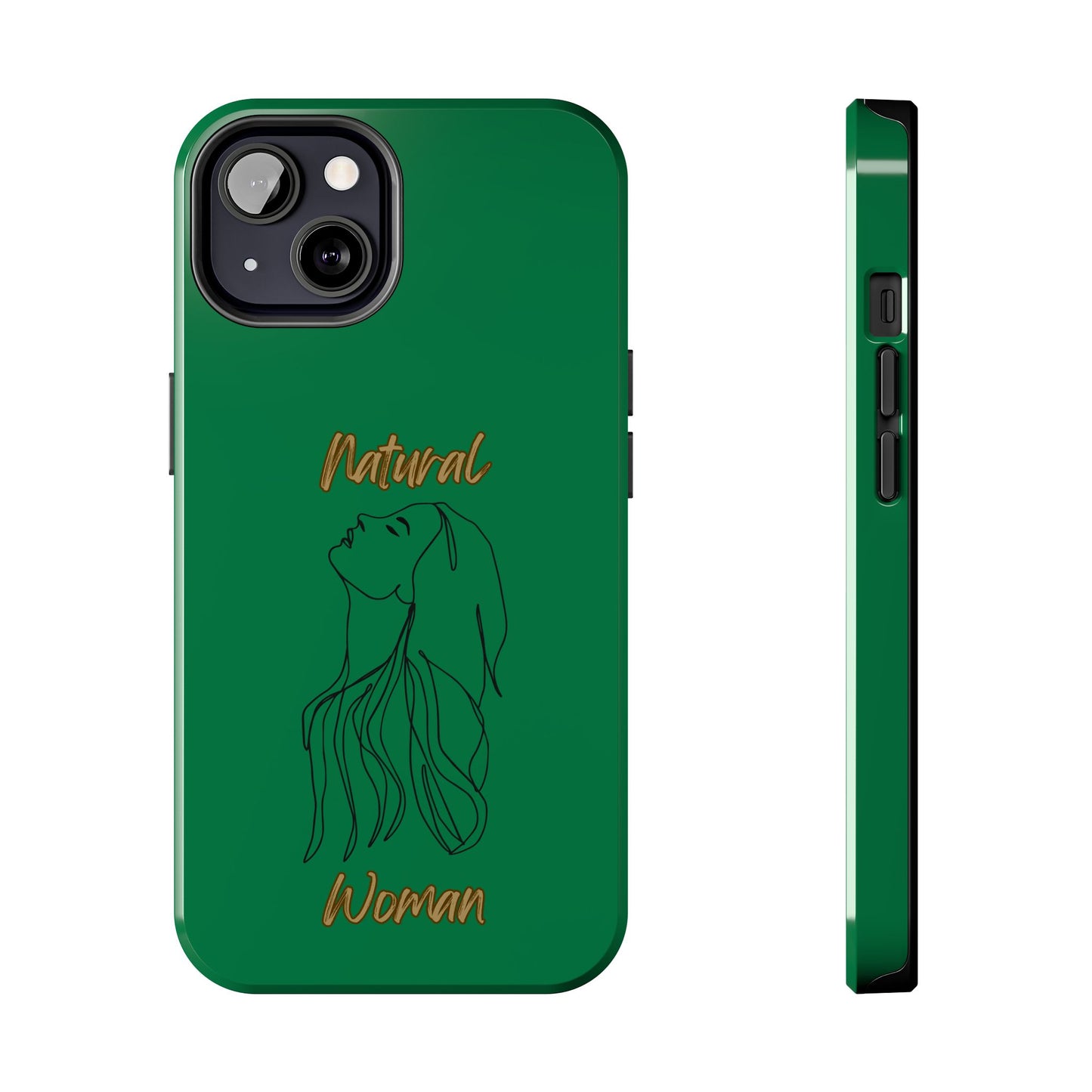 Natural Woman Appreciation (BL) Tough Phone Cases DARK GREEN