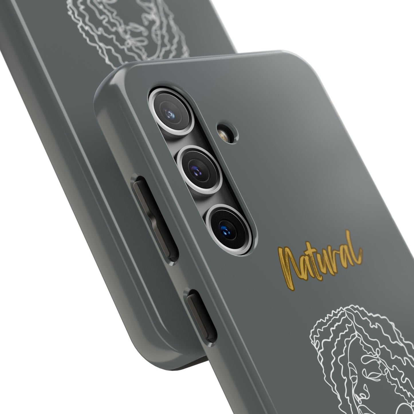 Natural Woman Naturally Me (WL)Tough Phone Cases DARK GREY