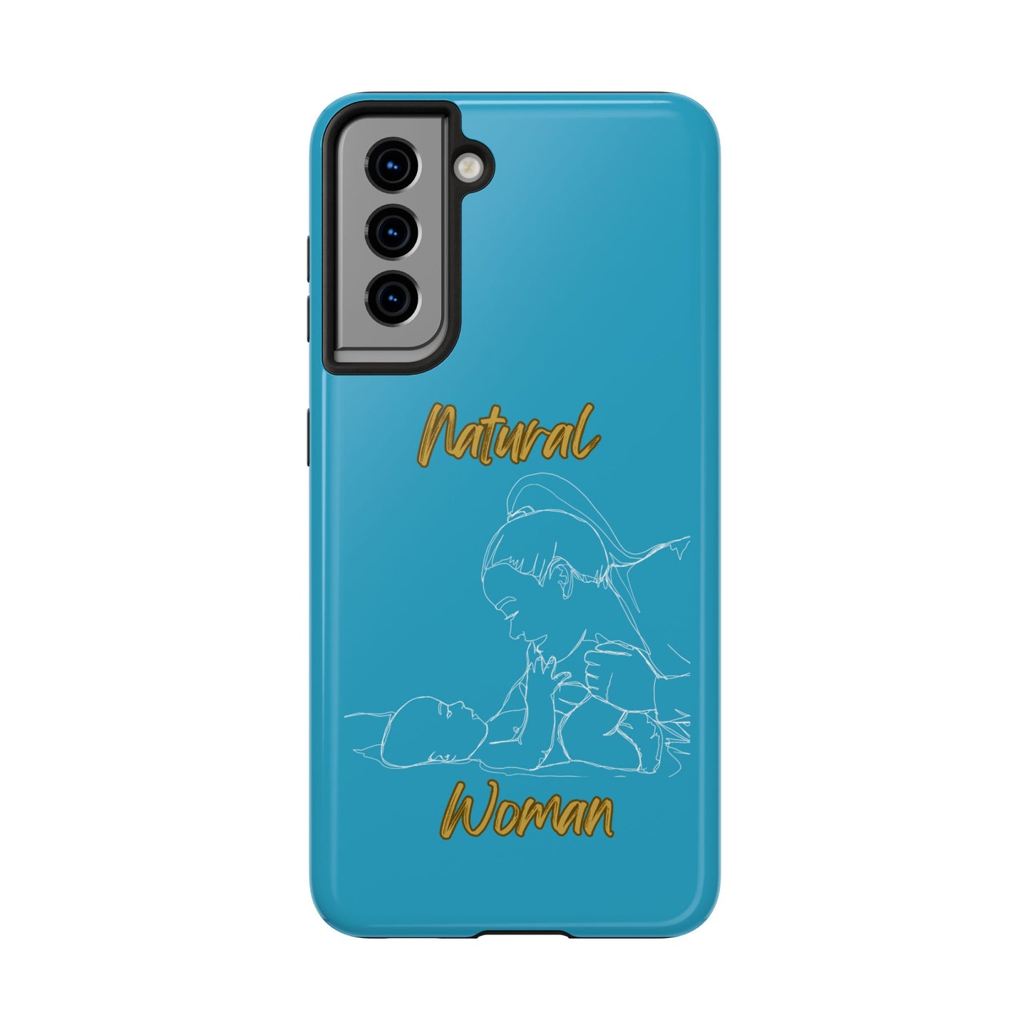 Natural Woman New Life (WL)Tough Phone Cases TURQUOISE