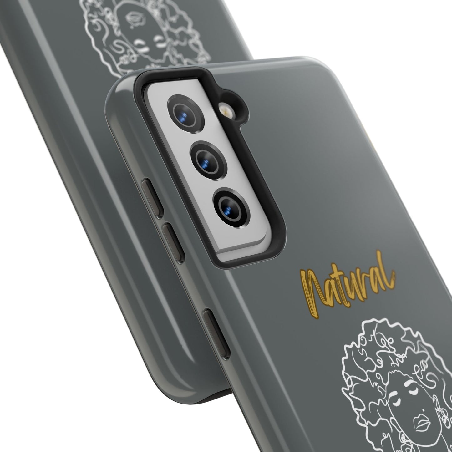Natural Woman All About Me (WL)Tough Phone Cases DARK GREY