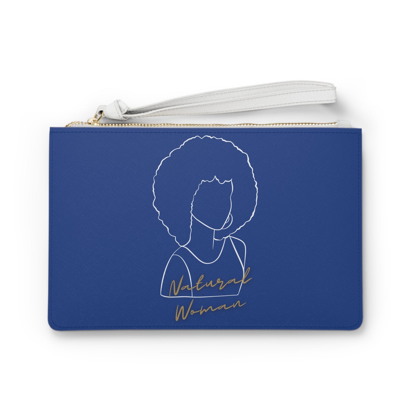 Natural Woman Afro (WL) Clutch Bag DARK BLUE