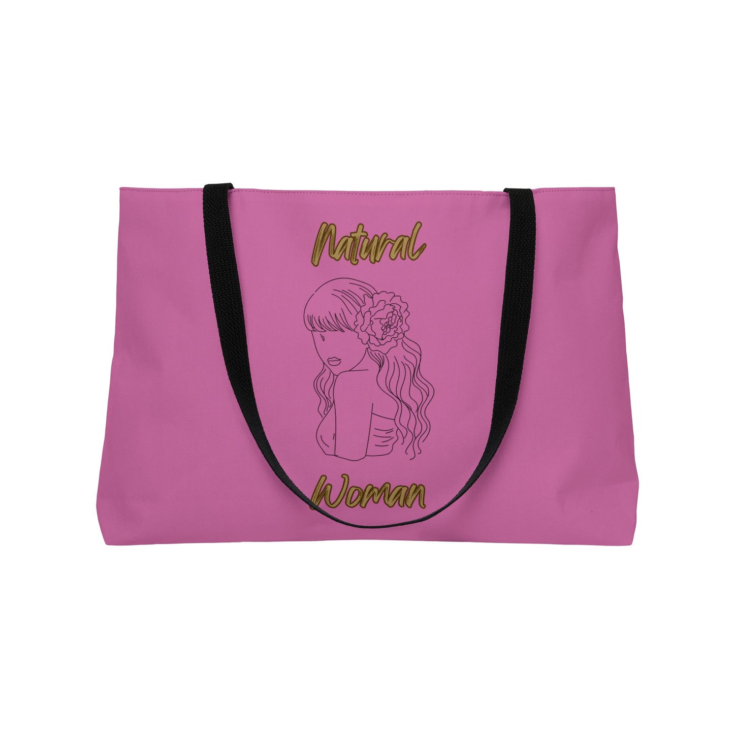 Natural Woman Newness (BL) Weekender Tote Bag LIGHT PINK