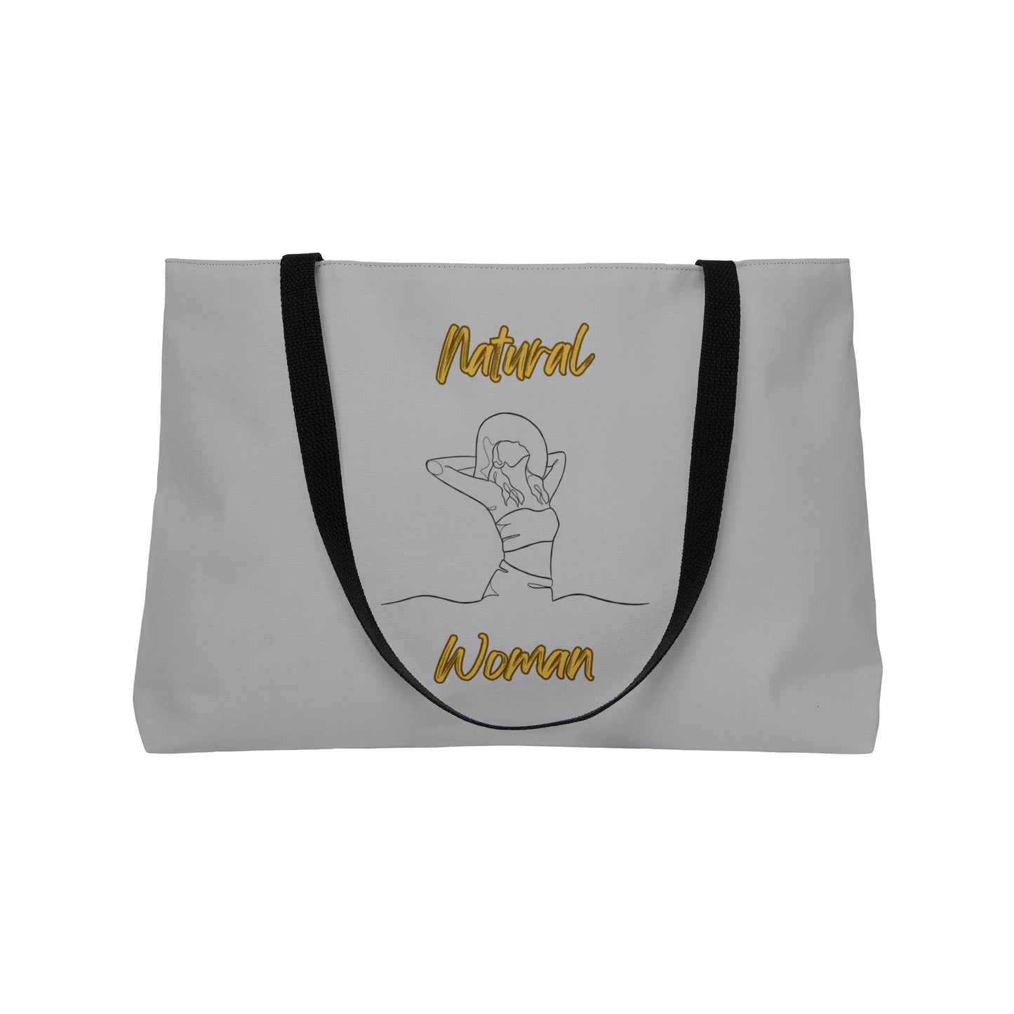 Natural Woman Sun Fun (BL) Weekender Tote Bag LIGHT GREY
