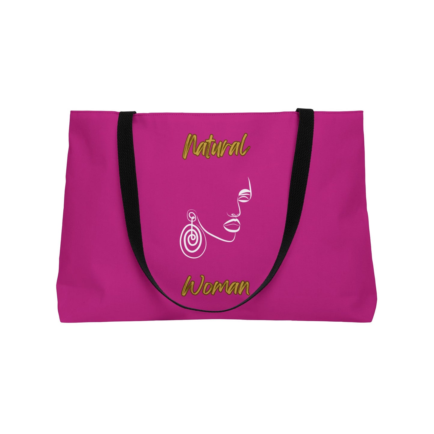 Natural Woman Mus ic In My Soul (WL) Weekender Tote Bag PINK
