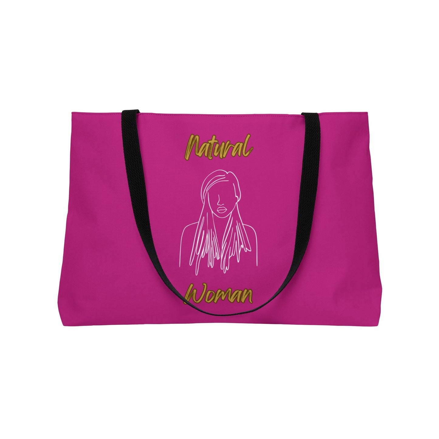 Natural Woman Content (WL) Weekender Tote Bag PINK