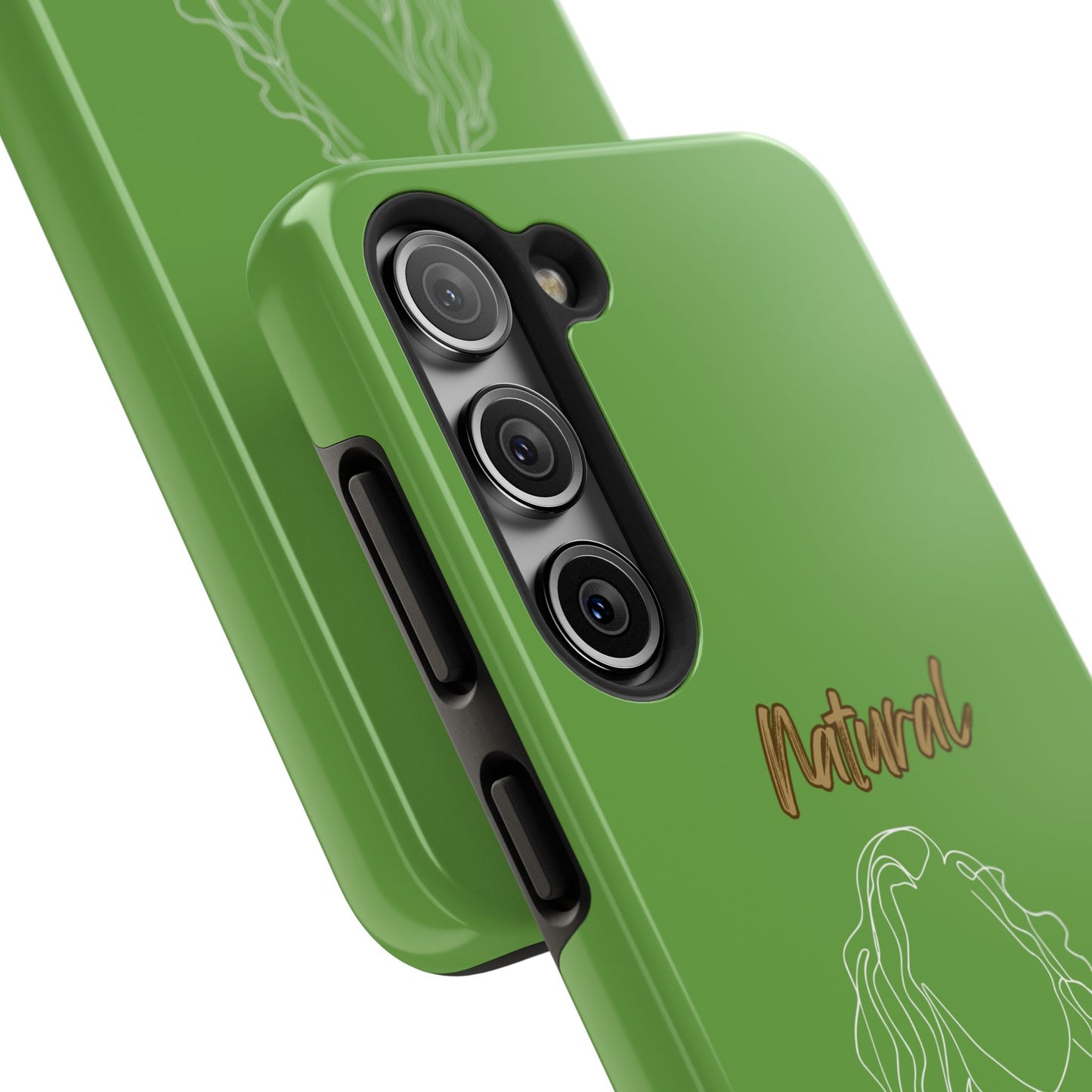 Natural Woman Relaxed (WL) Tough Phone Cases GREEN