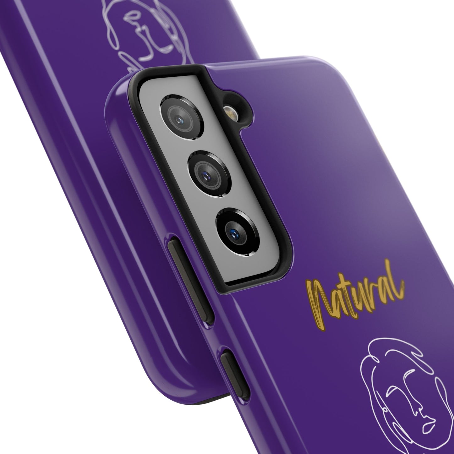 Natural Woman Hello (WL)Tough Phone Cases PURPLE