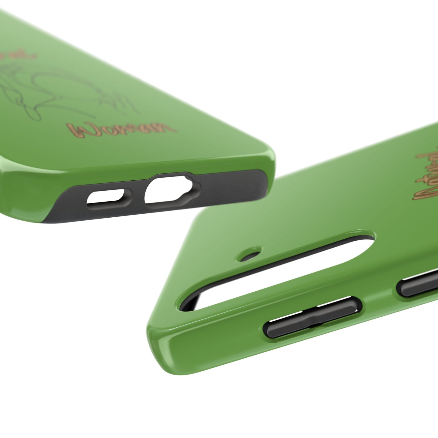 Natural Woman Towel Wrapped (BL)Tough Phone Cases GREEN