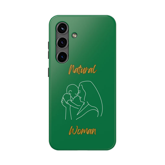 Natural Woman Joy (WL) Tough Phone Cases DARK GREEN