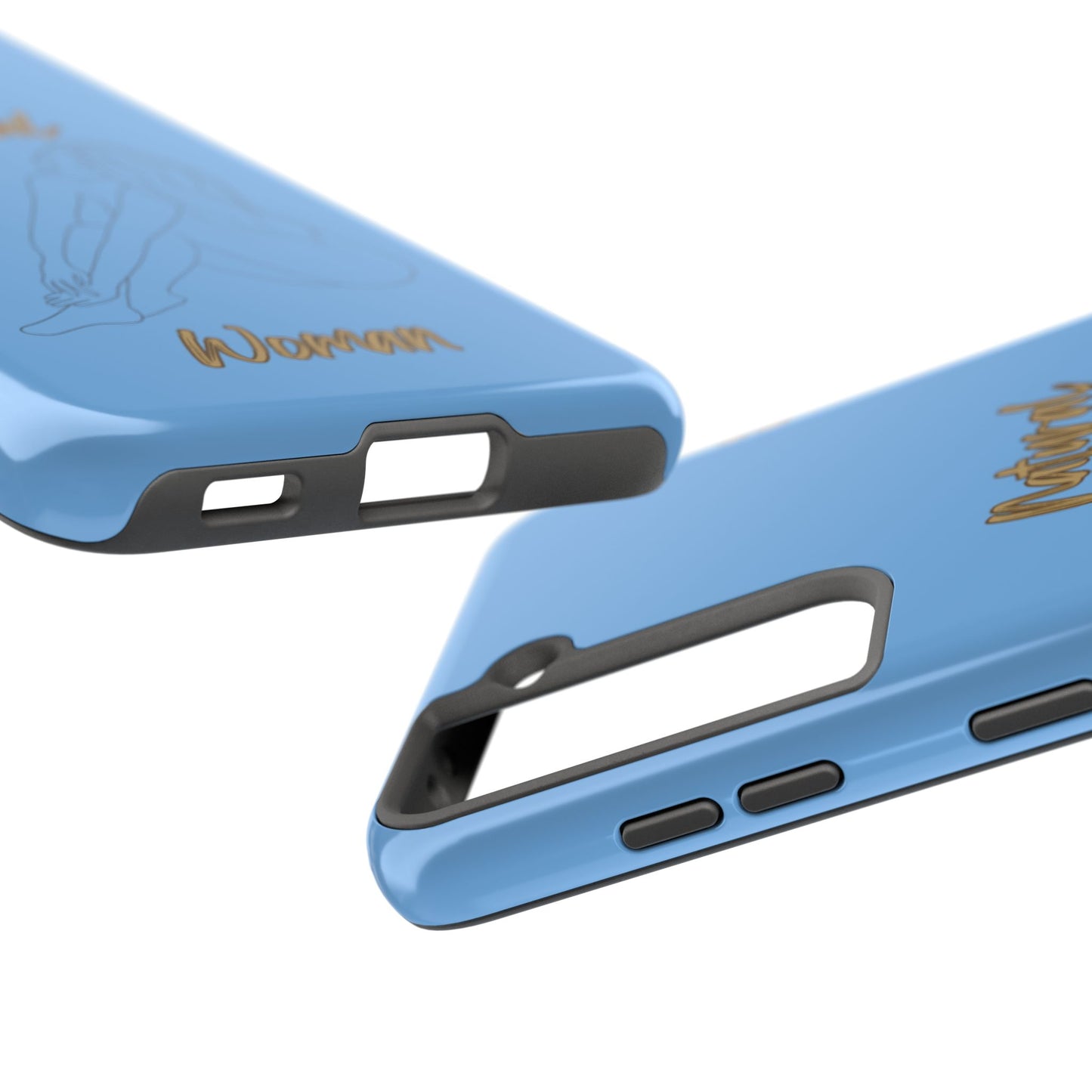Natural Woman Beauty (BL) Tough Phone Cases LIGHT BLUE