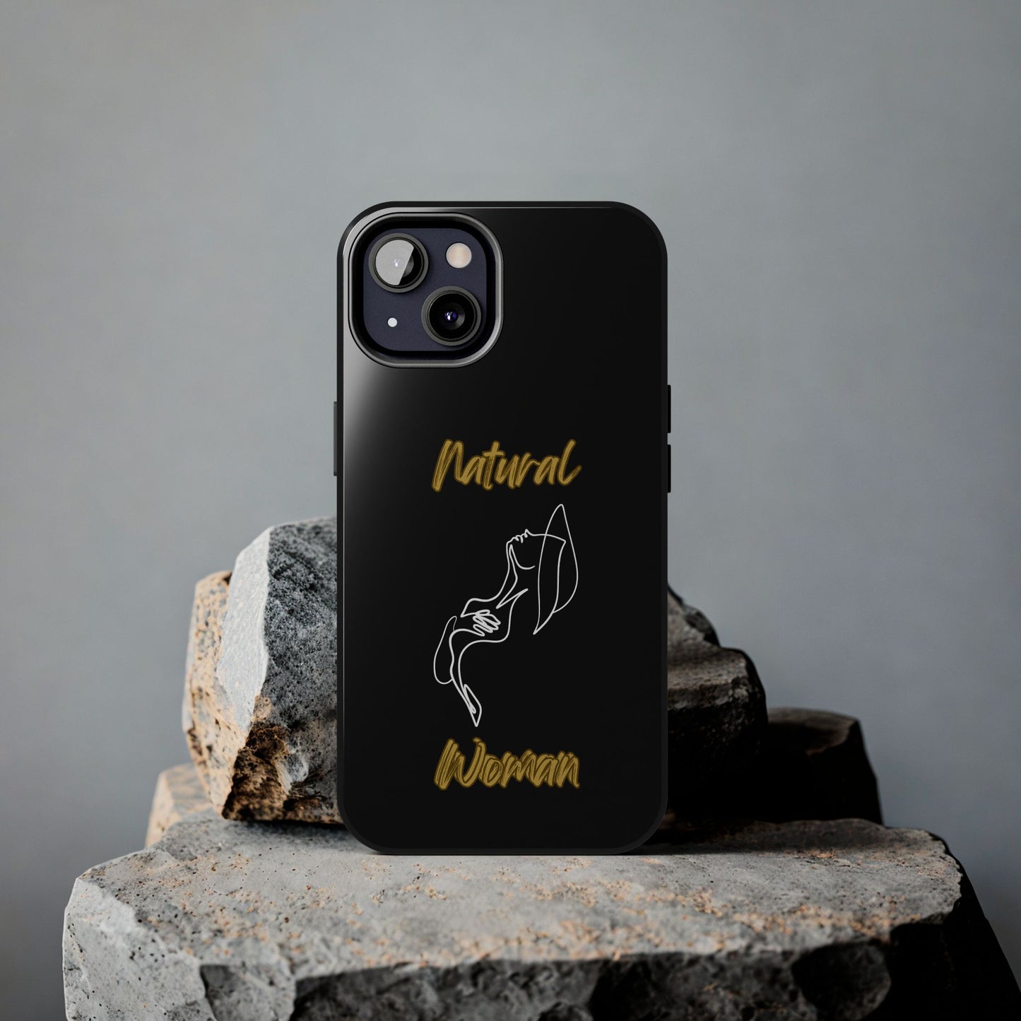 Natural Woman Free (WL)Tough Phone Cases BLACK