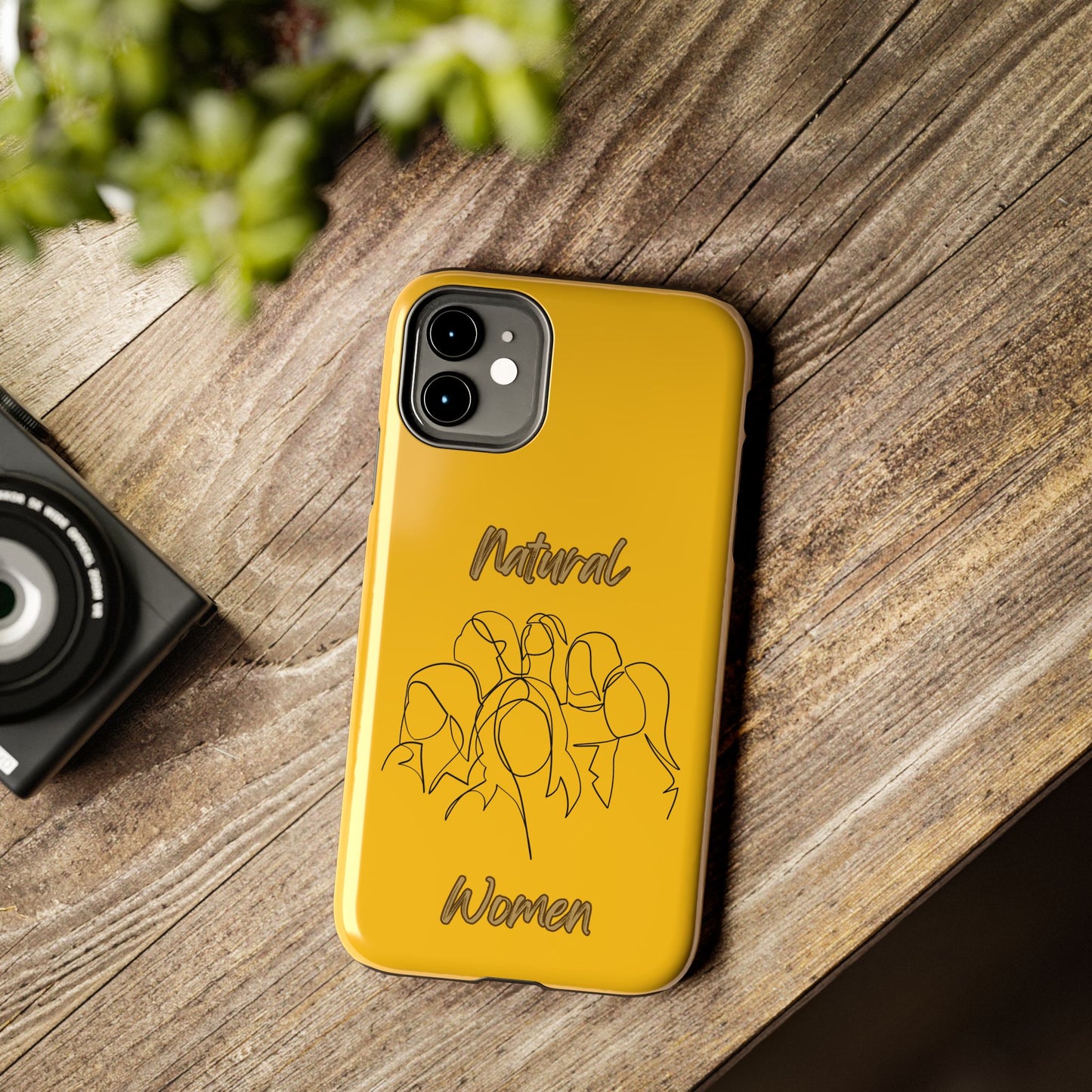 Natural Woman Professionals (BL)Tough Phone Cases YELLOW