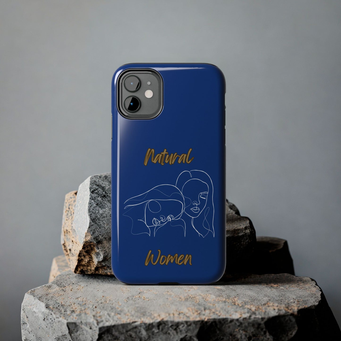 Natural Woman Sisters (WL)Tough Phone Cases DARK BLUE