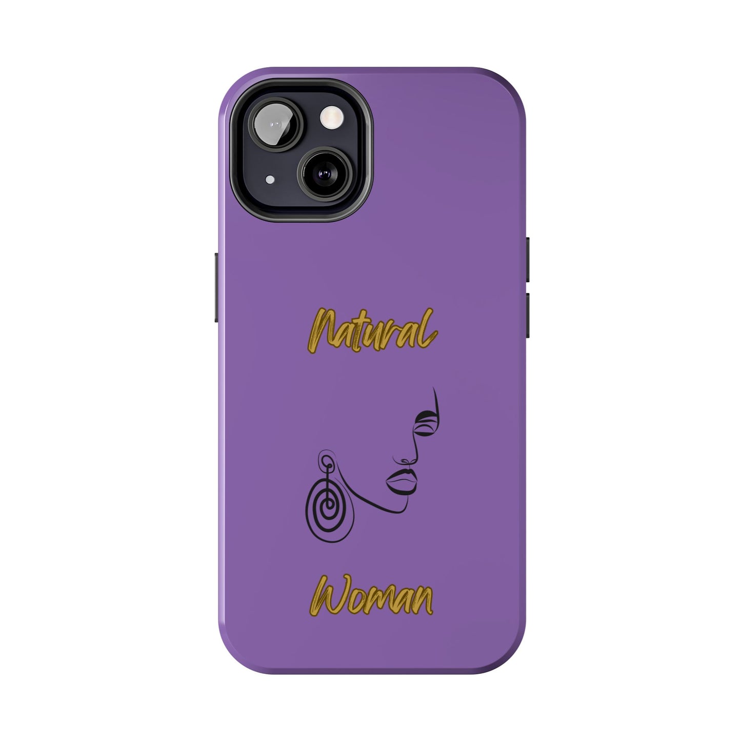 Natural Woman Music In My Soul (BL)Tough Phone Cases LIGHT PURPLE