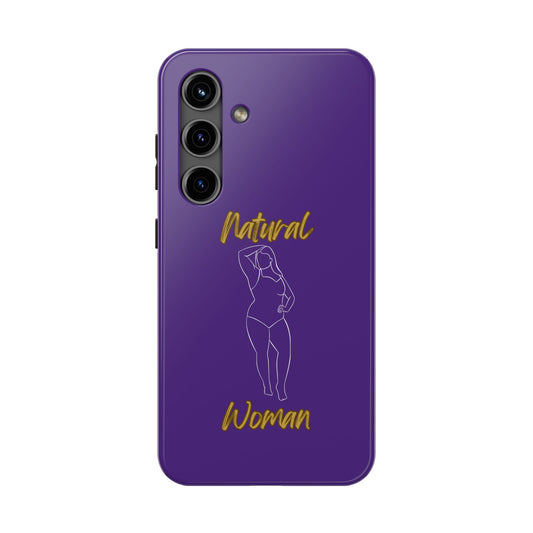 Natural Woman Looking Good (WL)Tough Phone Cases PURPLE