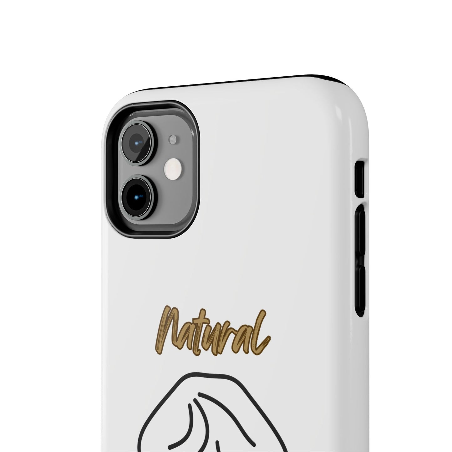 Natural Woman Modest (BL)Tough Phone Cases WHITE