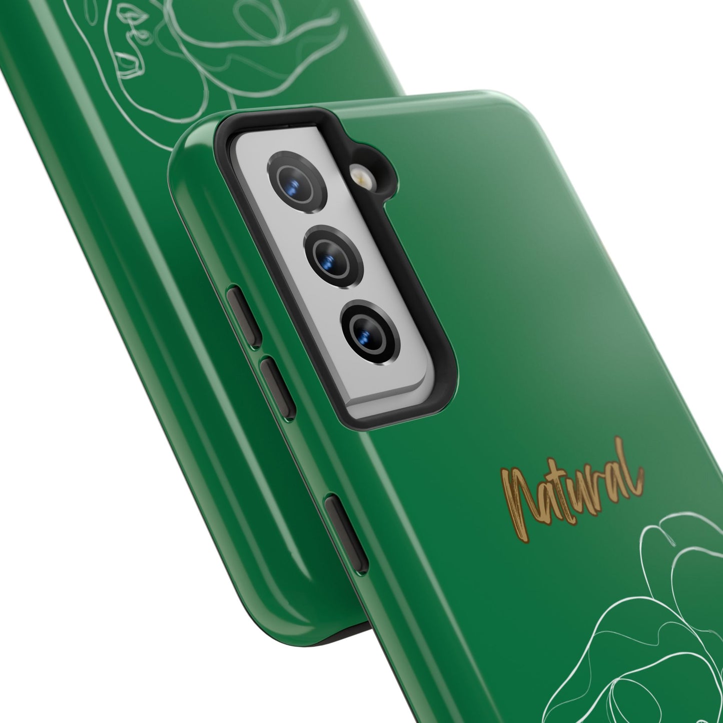 Natural Woman Sisters (WL)Tough Phone Cases DARK GREEN