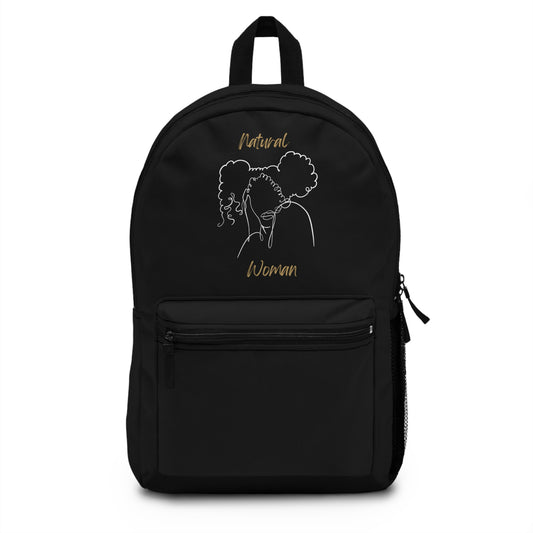 Natural Woman Twin Puffs (WL) Backpack BLACK