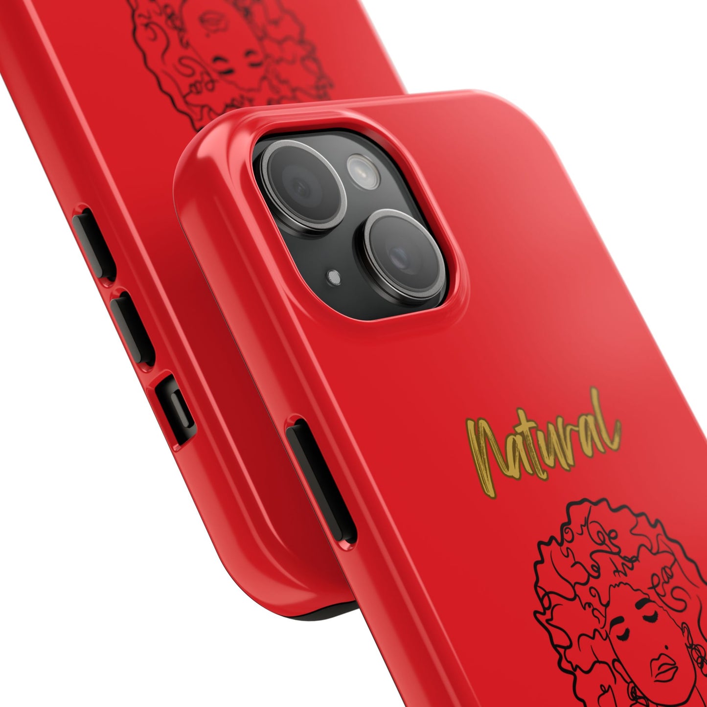 Natural Woman All About Me (BL)Tough Phone Cases RED