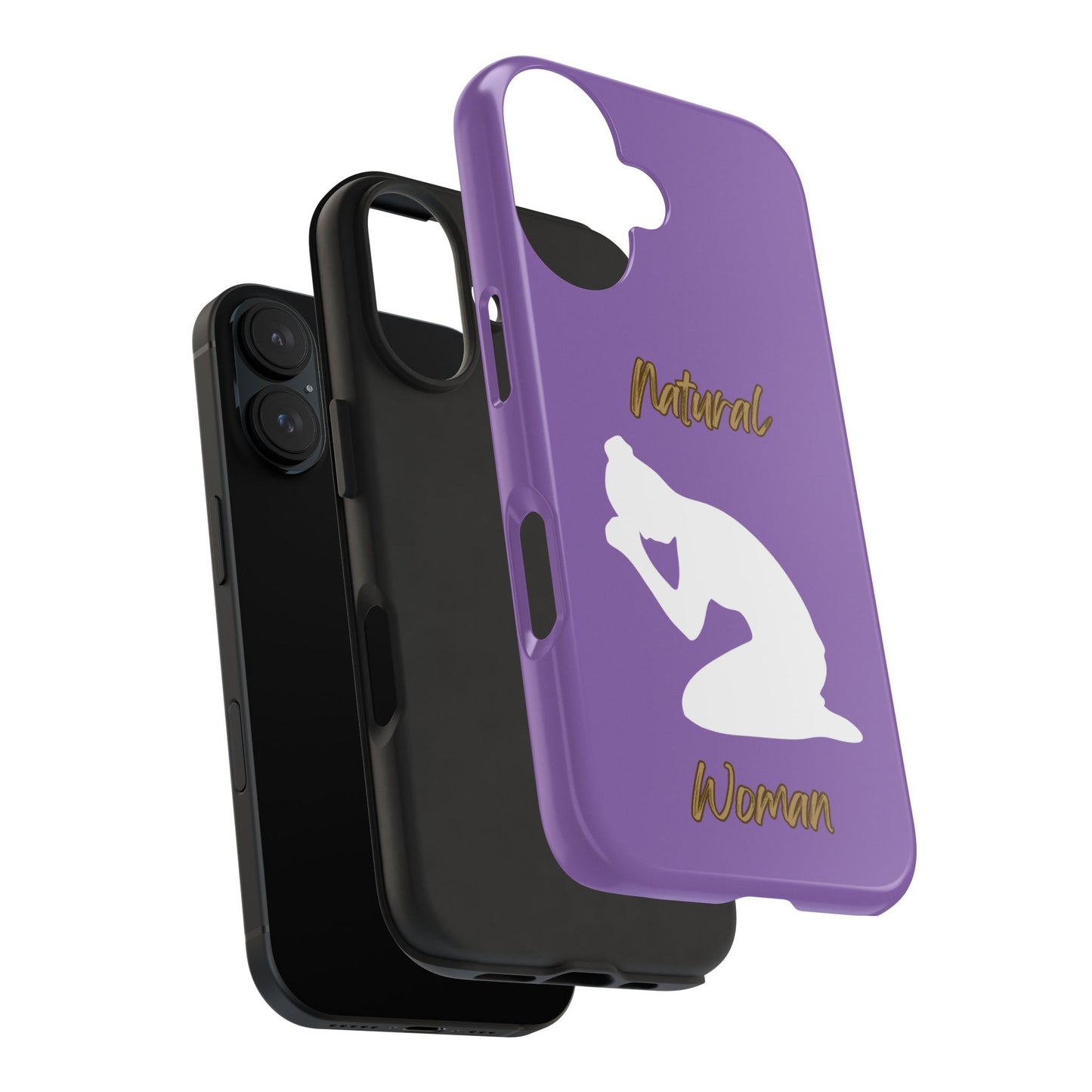 Natural Woman Pray (WL) Tough Phone Cases LIGHT PURPLE