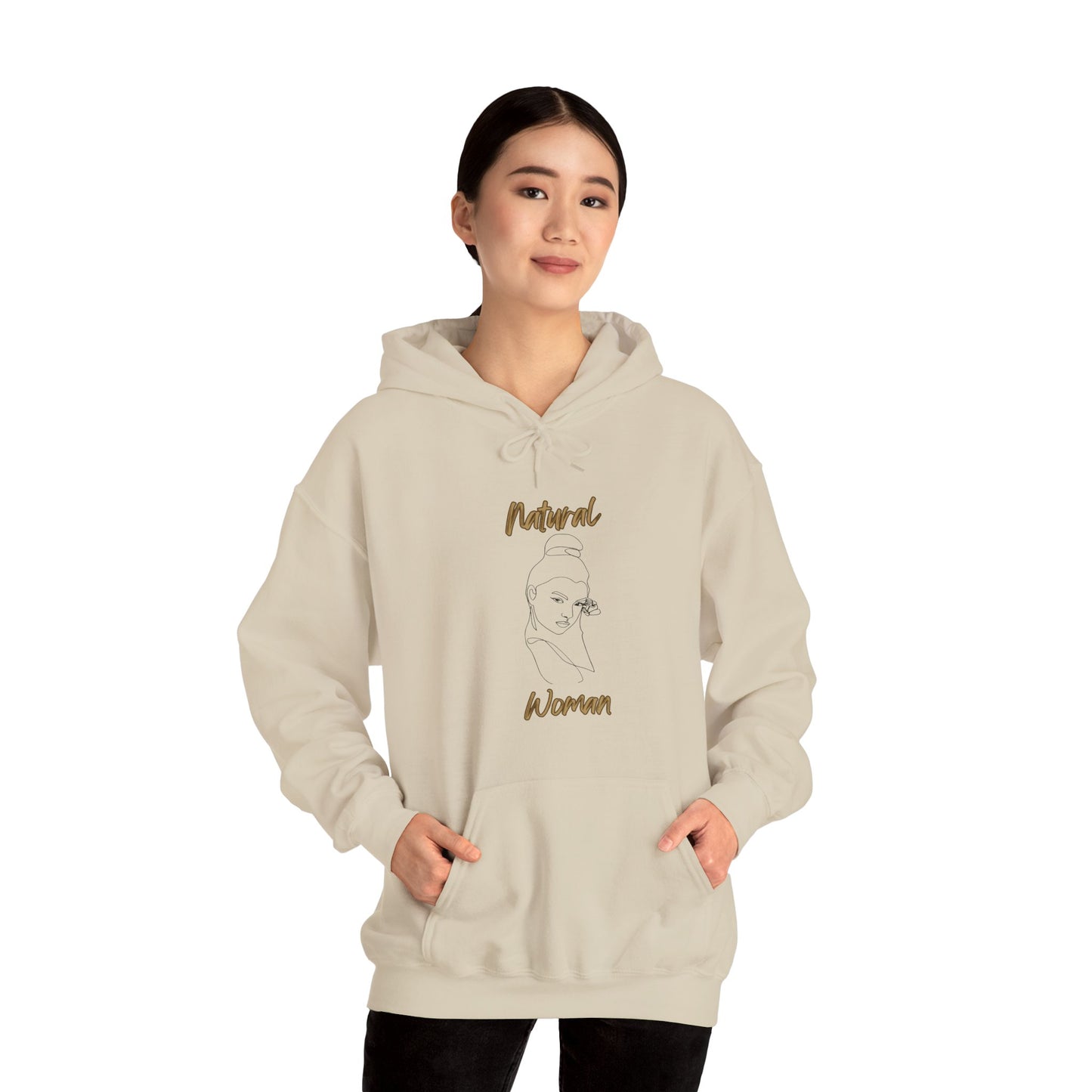 Natural Woman Sassy Bun (BL) Hoodie