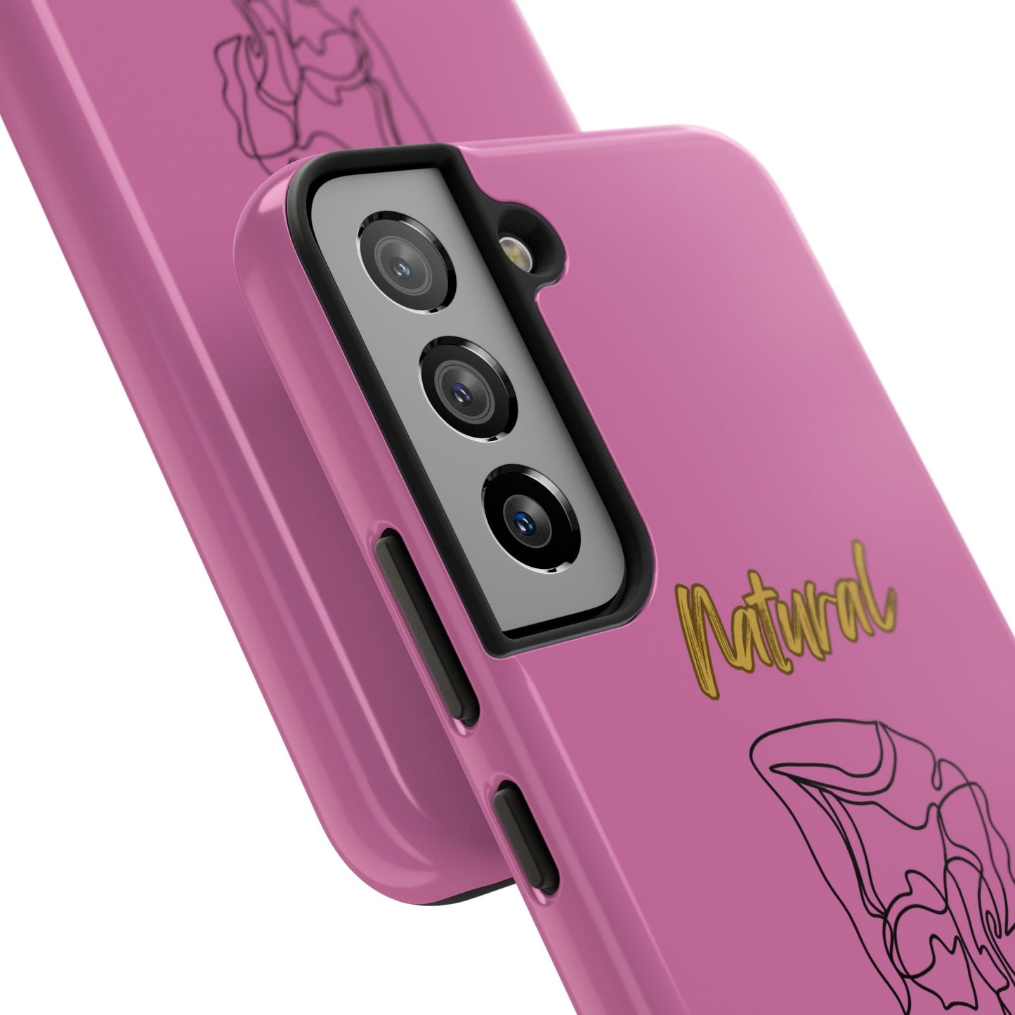 Natural Woman Flexible (BL)Tough Phone Cases LIGHT PINK