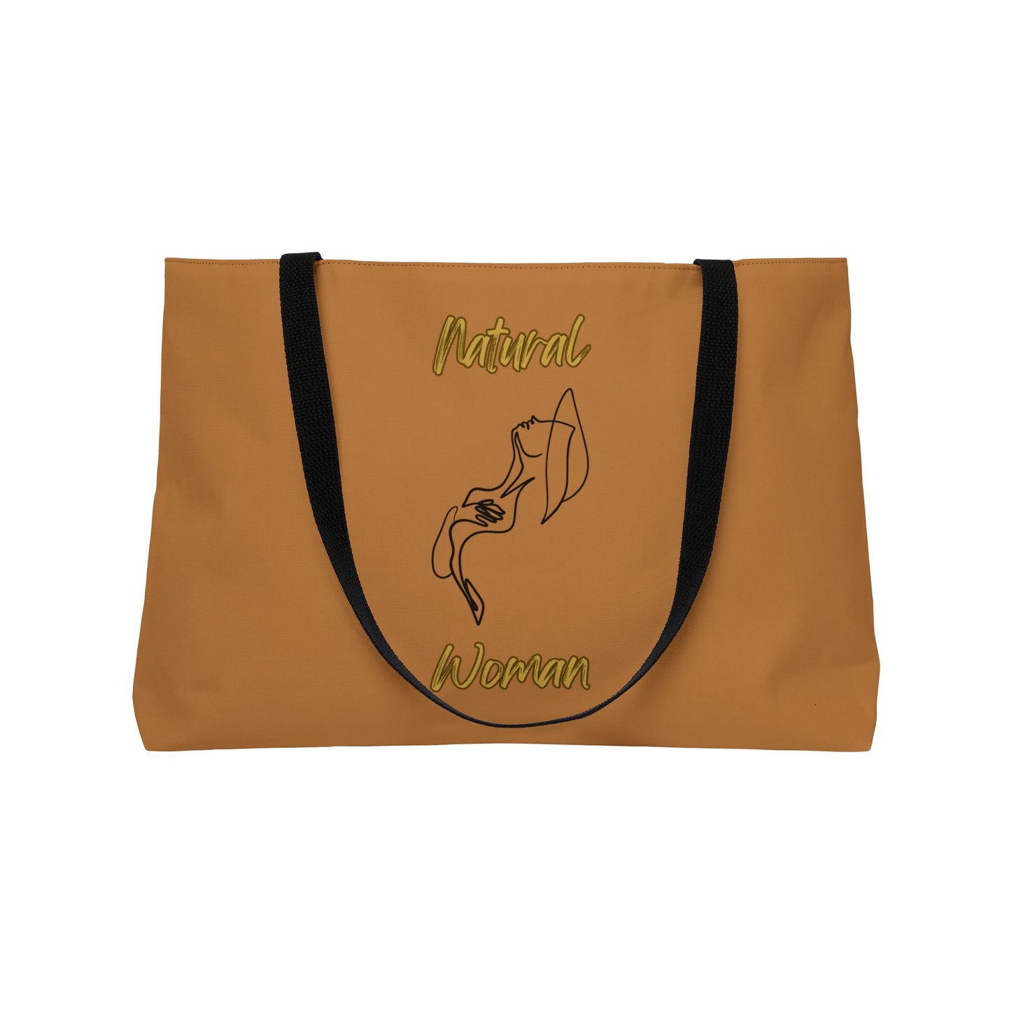 Natural Woman Free (BL) Weekender Tote Bag LIGHT BROWN