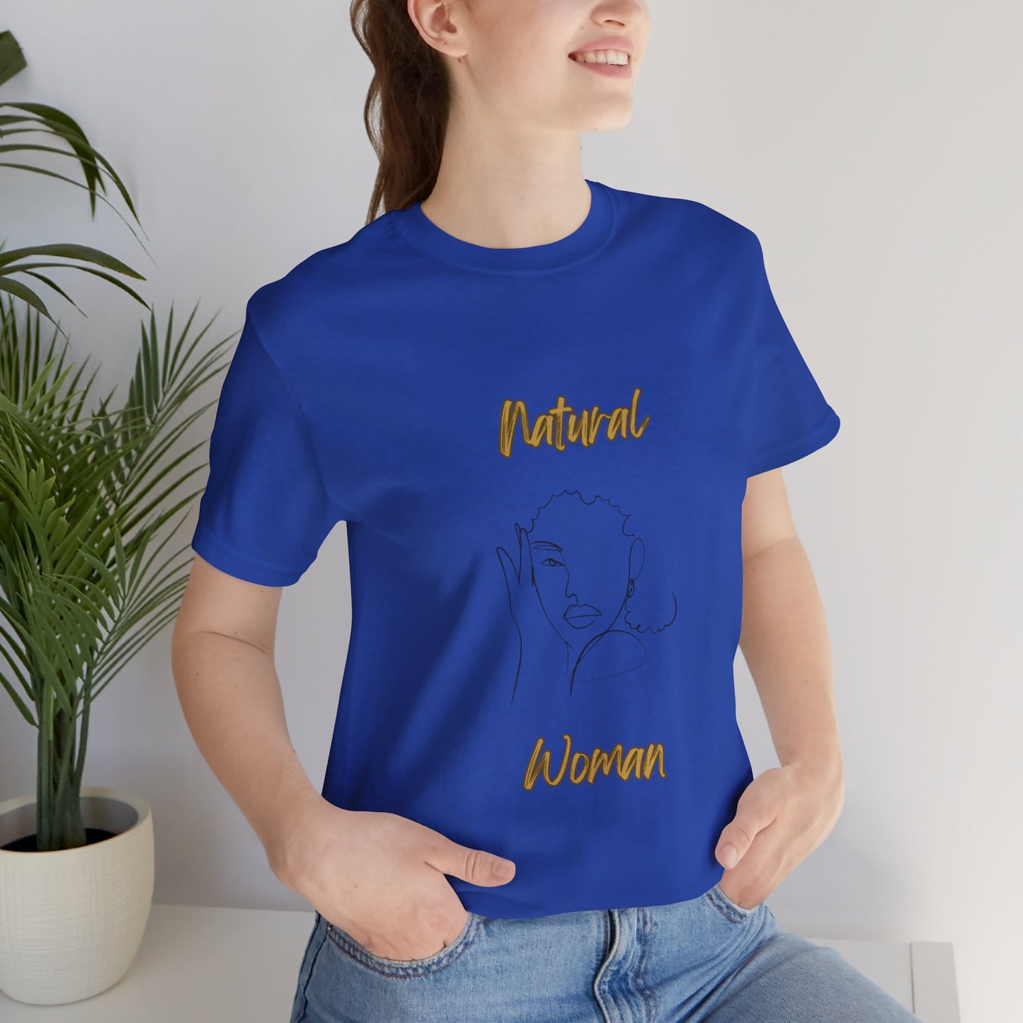 Natural Woman Let's Be Friends (BL) Short Sleeve T-Shirt