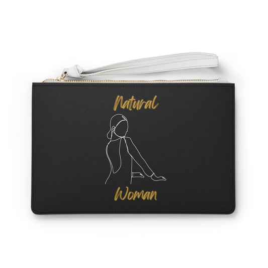 Natural Woman Hands Ready (WL) Clutch Bag BLACK